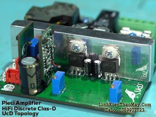 200W HiFi Discrete UcD Class-D Amplifier
