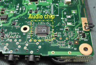 IC Audio Amply trên Laptop