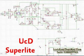 Schematic Class-D UcD Superlite