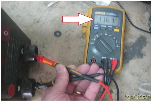 cách kiểm tra điện áp đầu ra của máy hàn