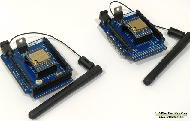 Lắp ráp PCB 2 Mạch định vị GPS sử dụng Arduino và LoRa Shield
