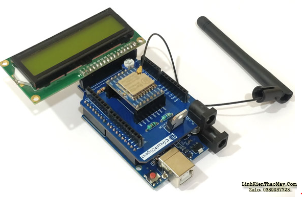 Lắp ráp PCB Mạch định vị GPS sử dụng Arduino và LoRa Shield
