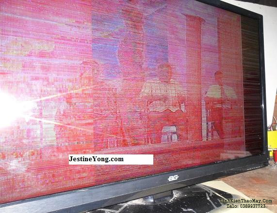 vấn đề hình ảnh trong tivi LCD