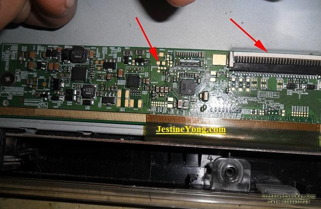 làm thế nào để sửa chữa bảng LCD tcon