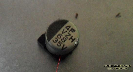 68uf 25 volt smd e-cap hư