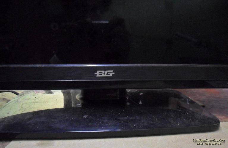 BG TV LED màn hình trắng